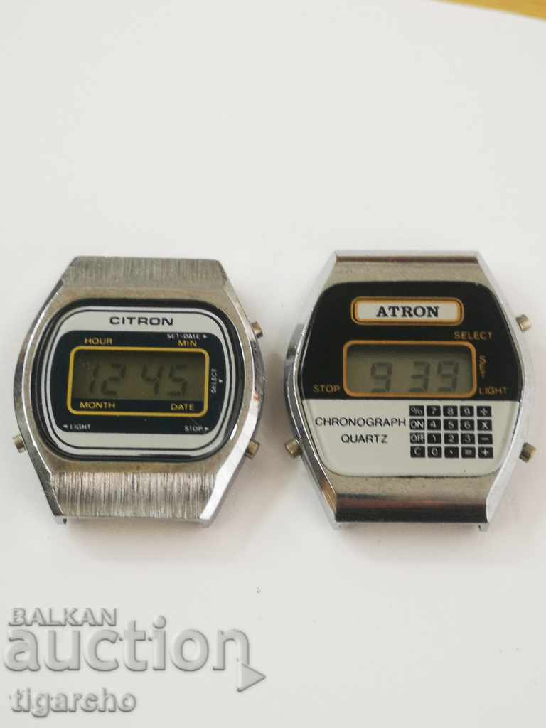 Old electronic watches