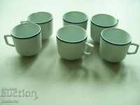 Красиви порцеланови чашки за кафе - малки