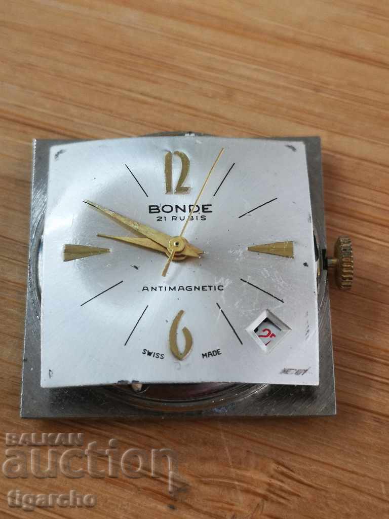 BONDE watch machine
