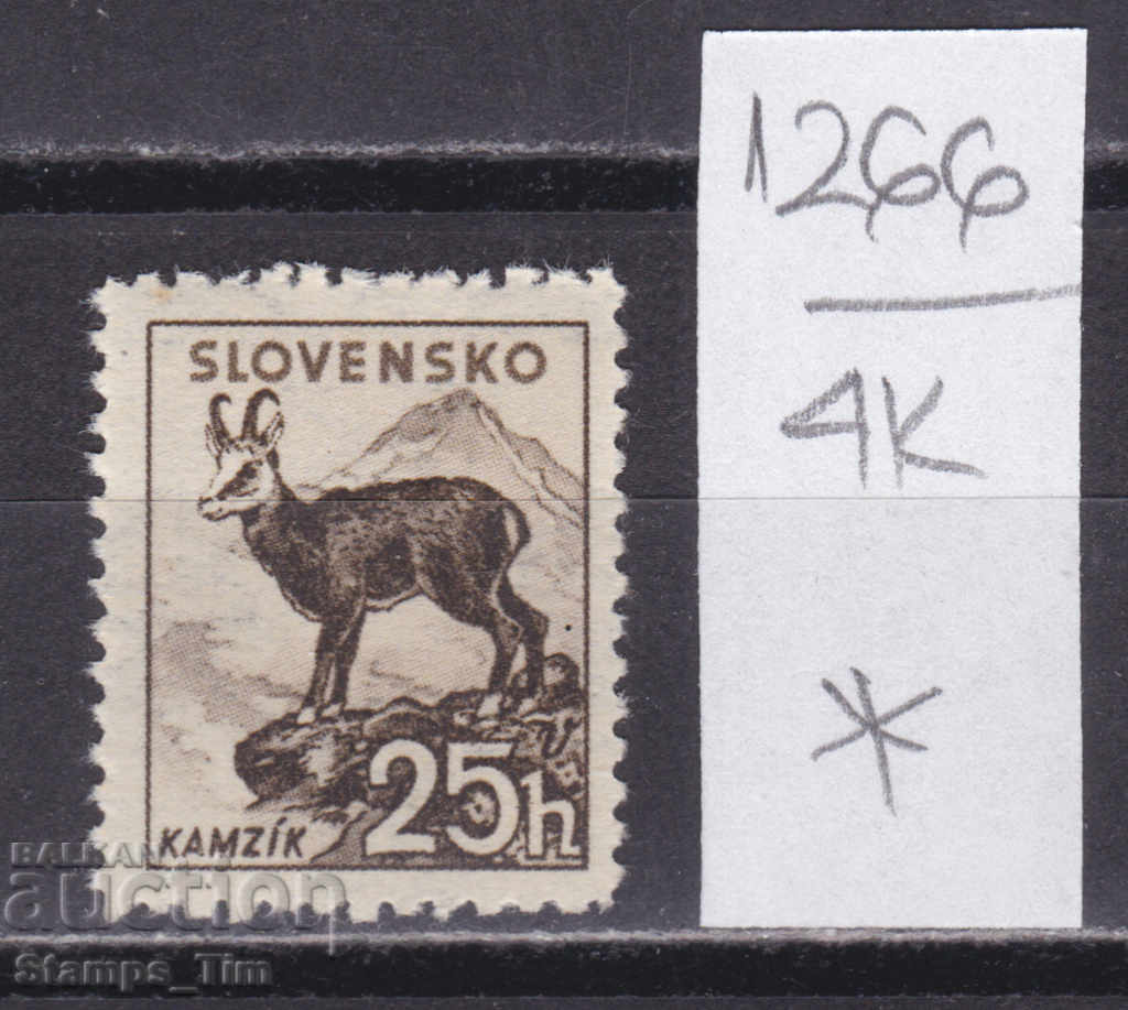 4K1266 / Slovacia 1940 Faună capră sălbatică (*)