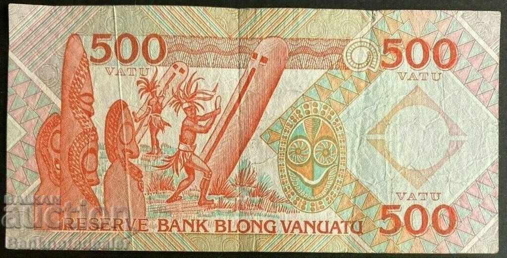 Vanuatu 500 Vatu 1993 Pick 5 Ref 6961 with price 18.00 BGN | € 9.20 Vanuatu 500 Vatu 1993 Pick 5 Ref 6961 with price 18.00 BGN | € 9.20