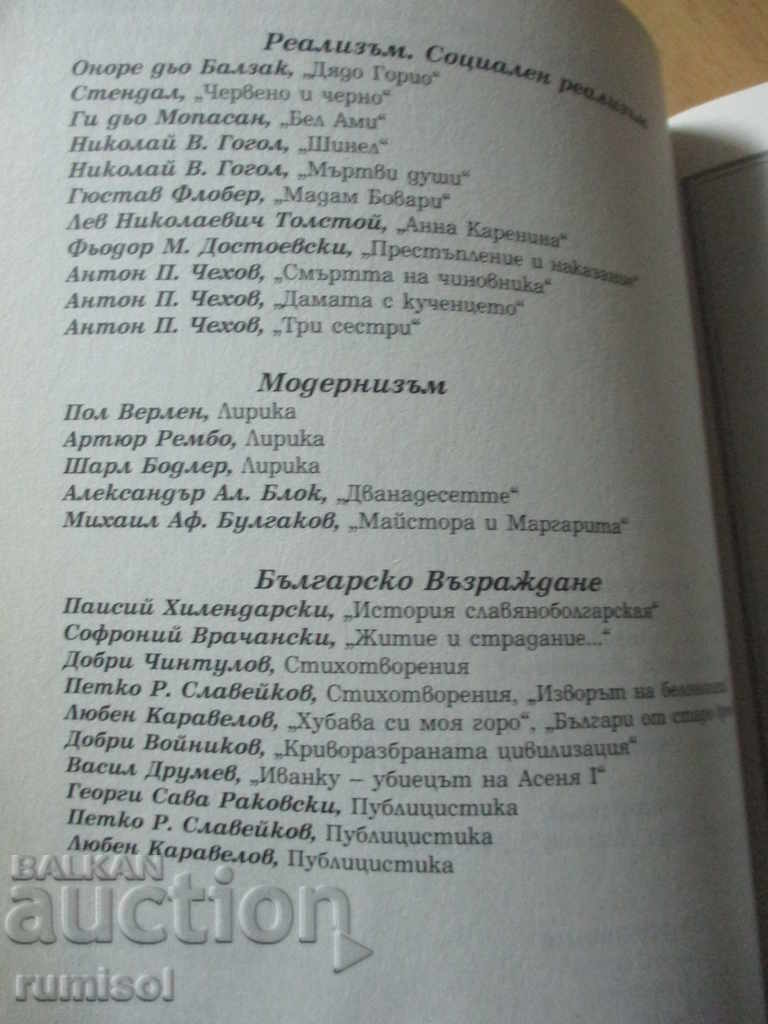 Delivery of Reading book in literature - 10th grade - Bulvest 2000 Delivery of Reading book in literature - 10th grade - Bulvest 2000