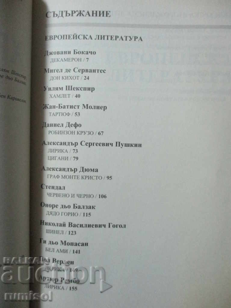 Licitație Carte de lectură în literatură - clasa a X-a - Educație