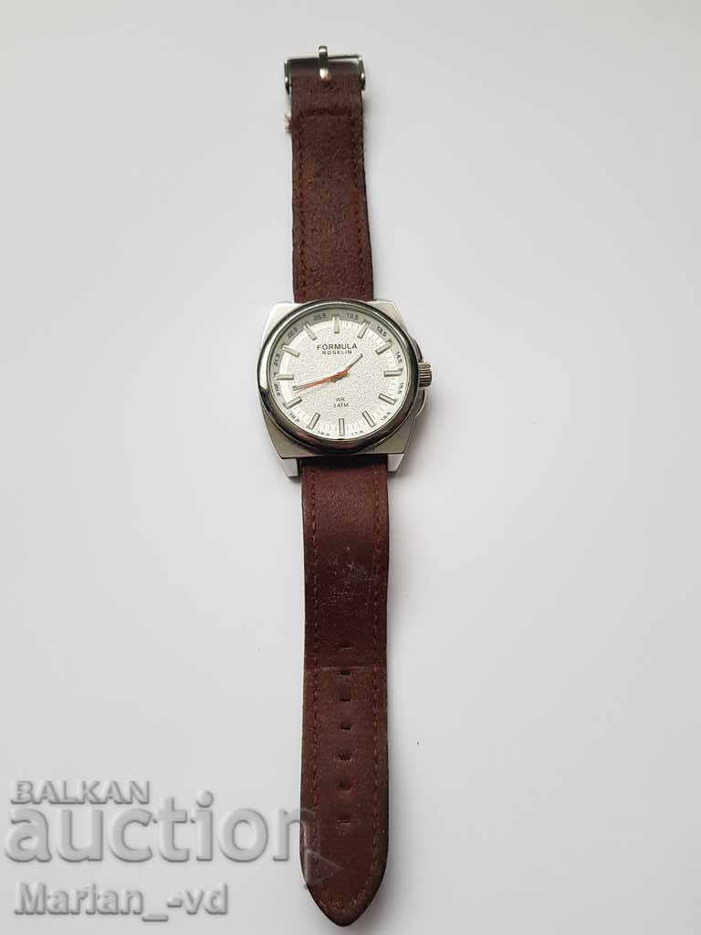 Men's quartz watch Formula Roselin with price 40.00 BGN | € 20.45 Men's quartz watch Formula Roselin with price 40.00 BGN | € 20.45