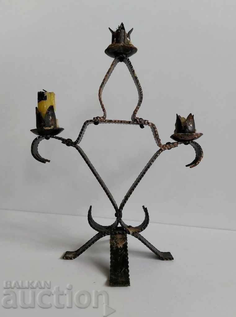 SOC WROUGHT CANDLEHOLDER WROUGHT