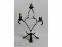 SOC WROUGHT CANDLEHOLDER WROUGHT IRON CANDLE WAX CANDLEHOLDERS PRB