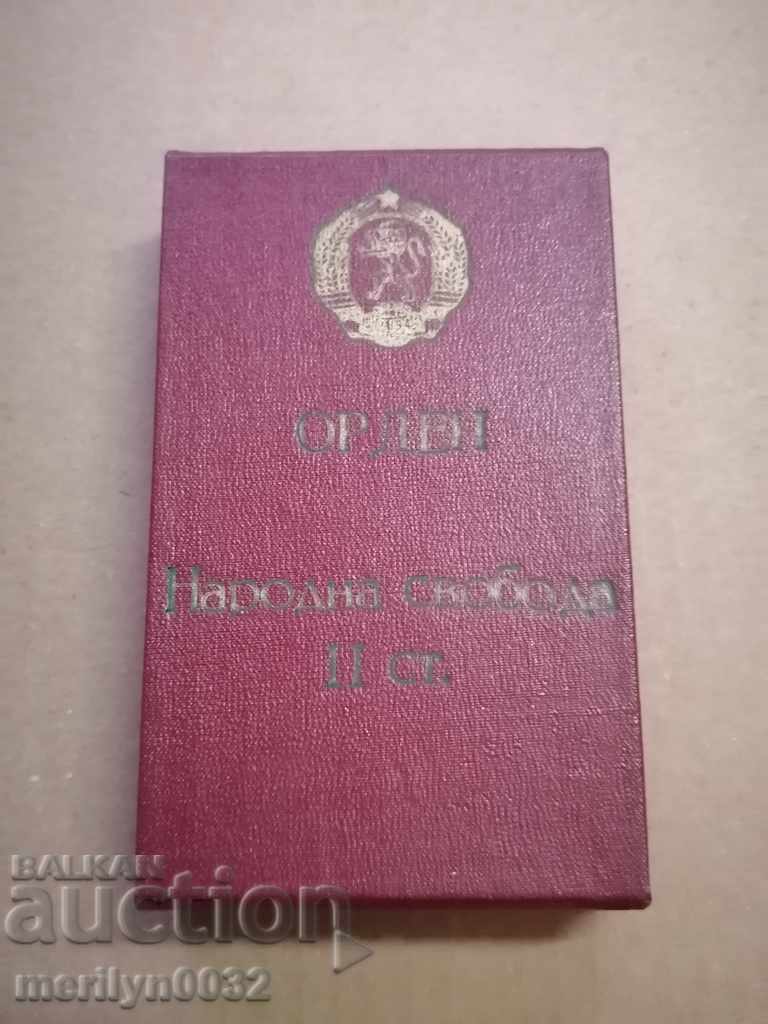 Order of People's Freedom 2nd degree medal medal - 5 Order of People's Freedom 2nd degree medal medal - 5