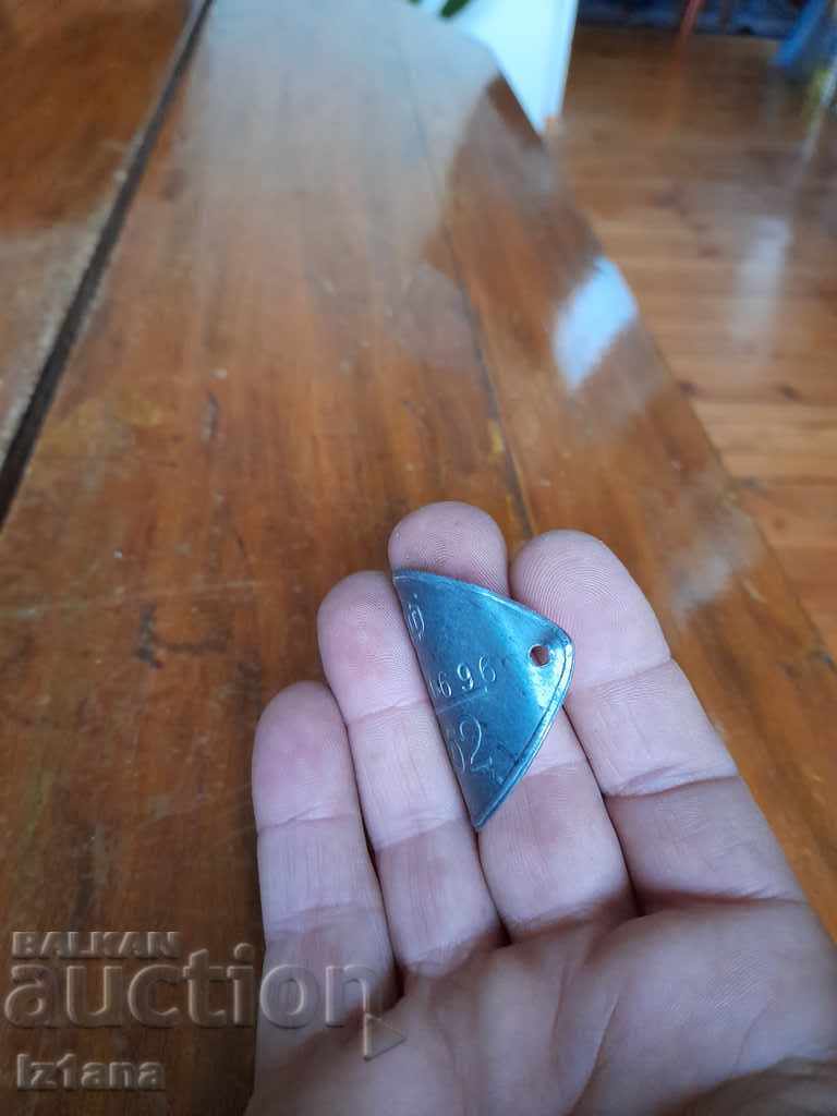 Delivery of Old license plate, bicycle number, wheel Delivery of Old license plate, bicycle number, wheel