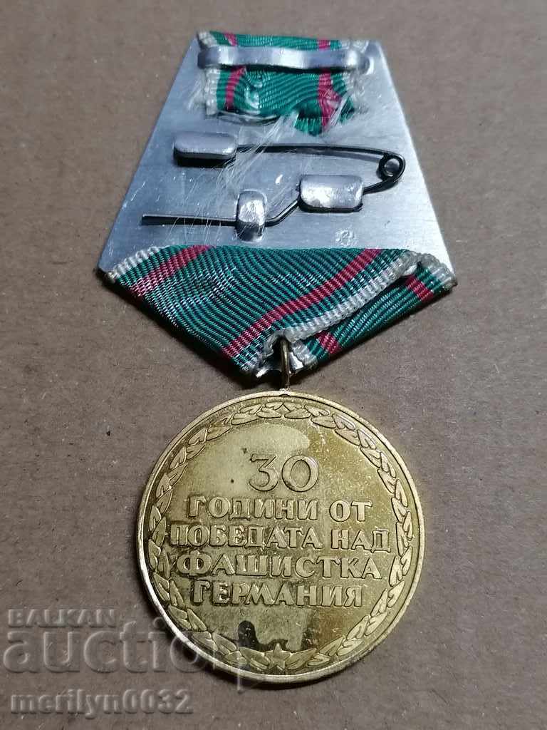 Auction Medal 30 years of socialist Bulgaria breastplate Auction Medal 30 years of socialist Bulgaria breastplate