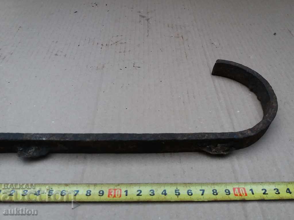 Auction OLD FORGED HOOK, CHANGEL Auction OLD FORGED HOOK, CHANGEL