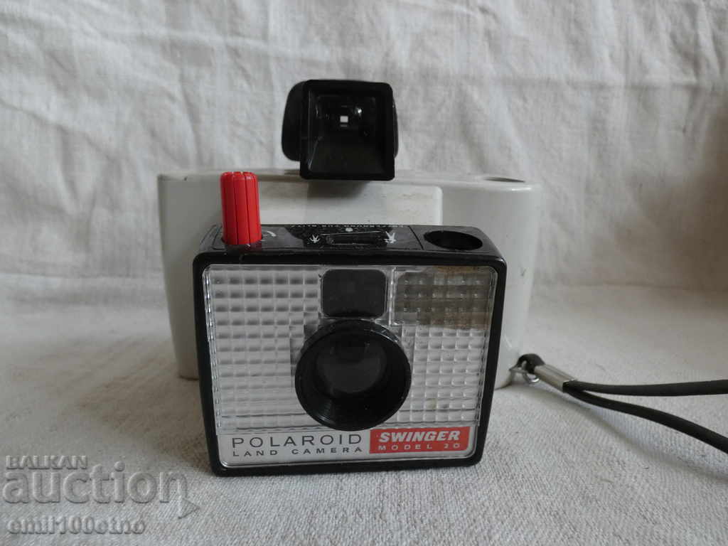 Old camera POLAROID model 20 Swinger made in France
