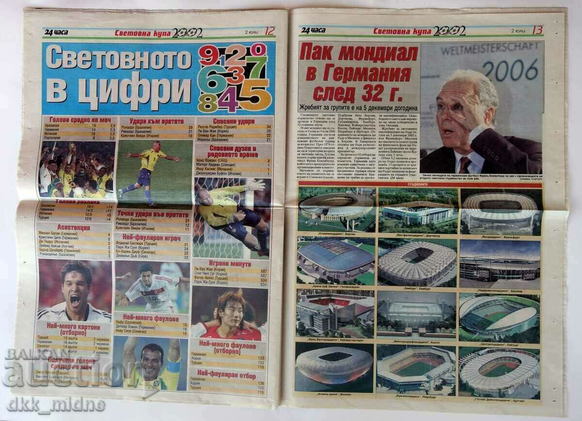 Football - World Cup 2002 with price 3.00 BGN | € 1.53 Football - World Cup 2002 with price 3.00 BGN | € 1.53