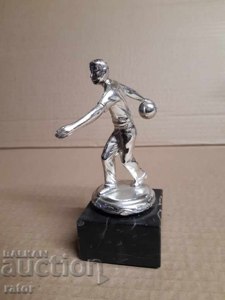 Old sports cup - bowling, Germany. Figurine with price 15.00 BGN | € 7.67 Old sports cup - bowling, Germany. Figurine with price 15.00 BGN | € 7.67