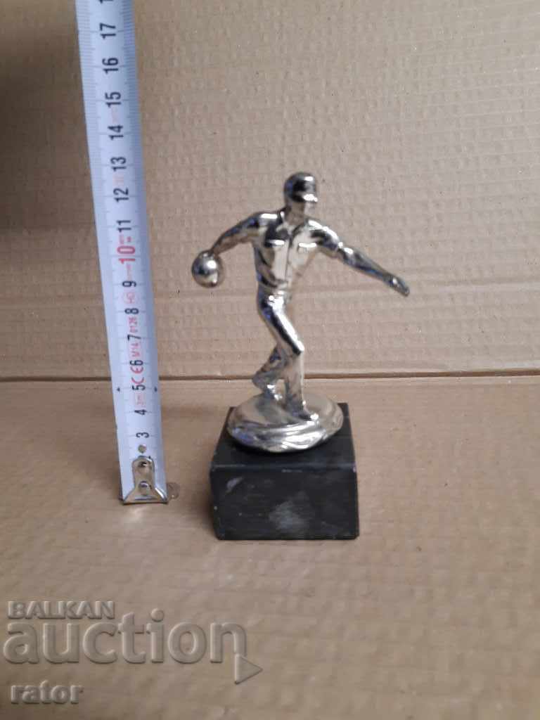 Old sports cup - bowling, Germany. Figurine - 6 Old sports cup - bowling, Germany. Figurine - 6