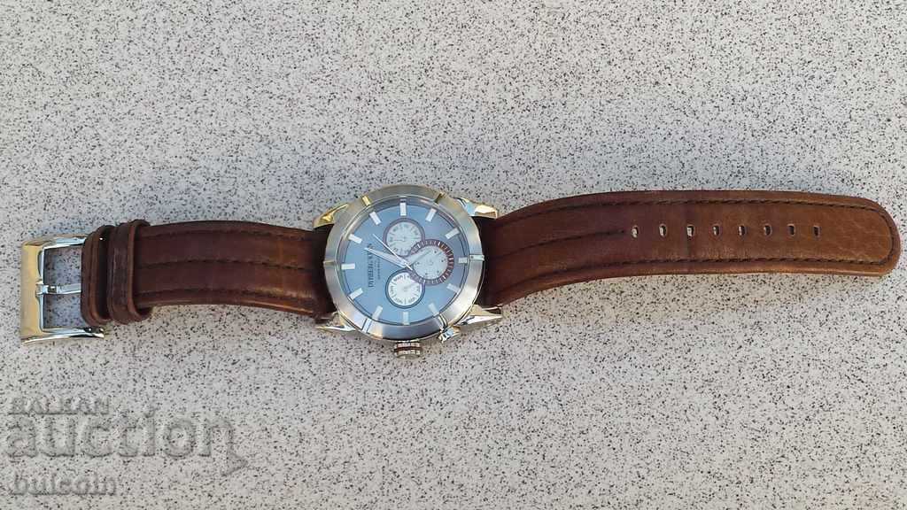 NEW ORIGINAL MEN'S WATCH DYRBERG KERN / WATER RESISTANT with price 186.00 BGN | € 95.10 NEW ORIGINAL MEN'S WATCH DYRBERG KERN / WATER RESISTANT with price 186.00 BGN | € 95.10