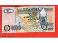 ZAMBIA ZAMBIA 100 Kwacha problema - numărul 2006 NOU UNC