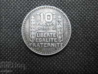 10 FRANCE1929 SILVER FRANCE