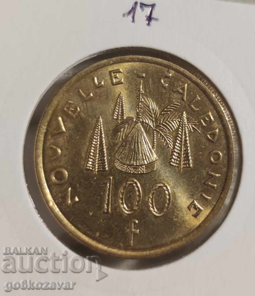 New Caledonia 100 Francs 2013 UNC Small Draw!