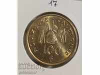 New Caledonia 100 Francs 2013 UNC Small Draw!