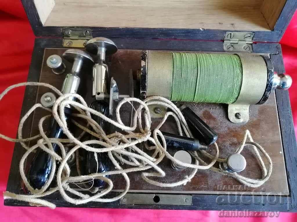 Antique Collectible Medical Device for Electrotherapy with price 260.00 BGN | € 132.94 Antique Collectible Medical Device for Electrotherapy with price 260.00 BGN | € 132.94
