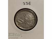 San Marino 5 lire argint 1932! Remiză mică Rar!