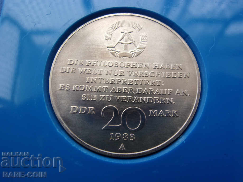 Auction  RS (37) Germany-GDR-20 brand 1983-glossy BZC