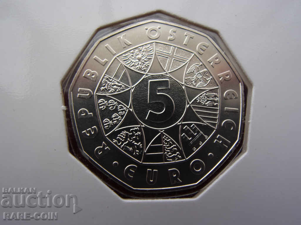 Livrarea RS (37) Austria-Jubileu-5 euro 2006-tir mic si argint