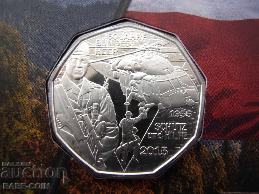 RS (37) Αυστρία-Ιωβηλαίο-5 ευρώ 2015-μικρή κυκλοφορία και ασήμι με τιμή € 25.56 | 49.99 BGN