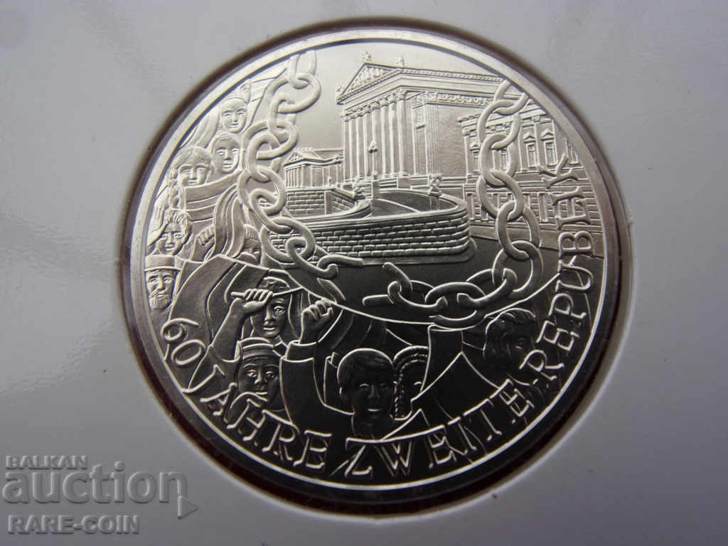 Delivery of RS (37) Austria-Jubilee-10 euros 2005-small circulation and silver