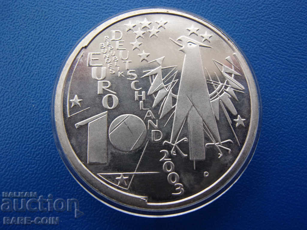 RS (37) Germania-10 euro 2003- rare.BZC cu preț € 23.01 | 45.00 BGN
