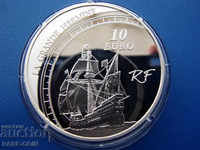 RS(37) Франция-Юбилейни-10 евро 2011-малък тираж и сребърна