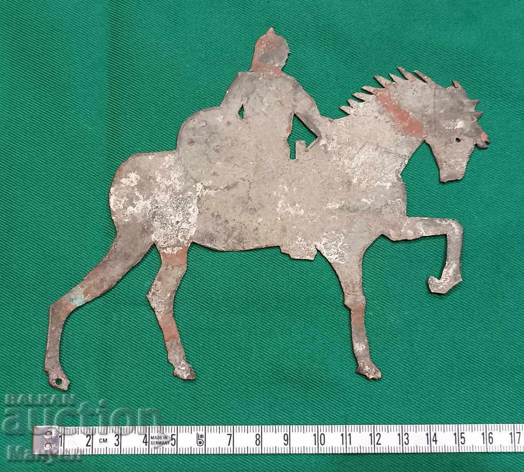 Auction  I am selling an old application, a sign.