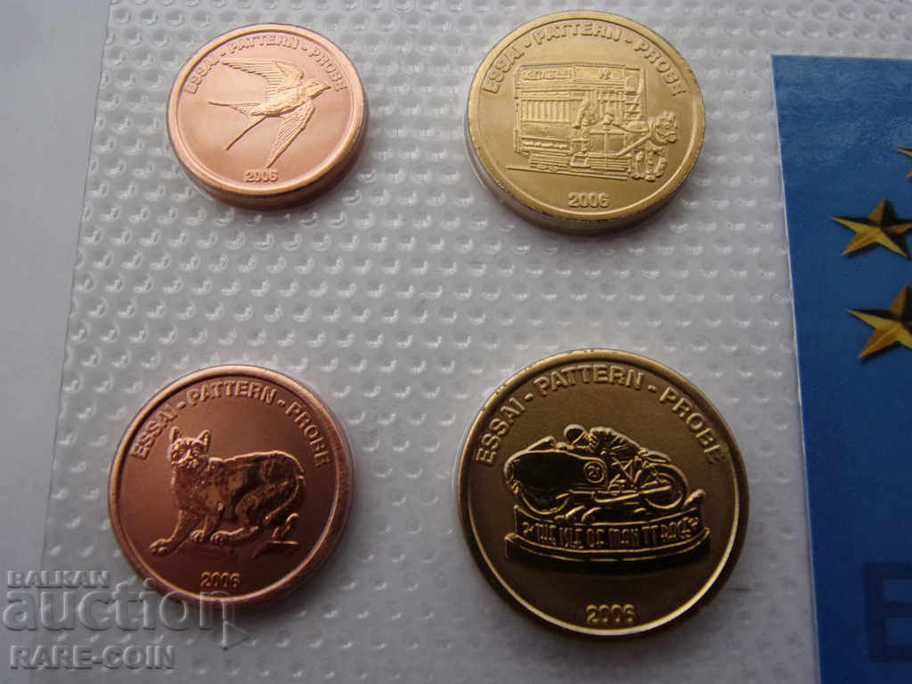 RS (37) Monede euro Isle of Man-SET-Trial 2006. BZC cu preț € 35.79 | 70.00 BGN