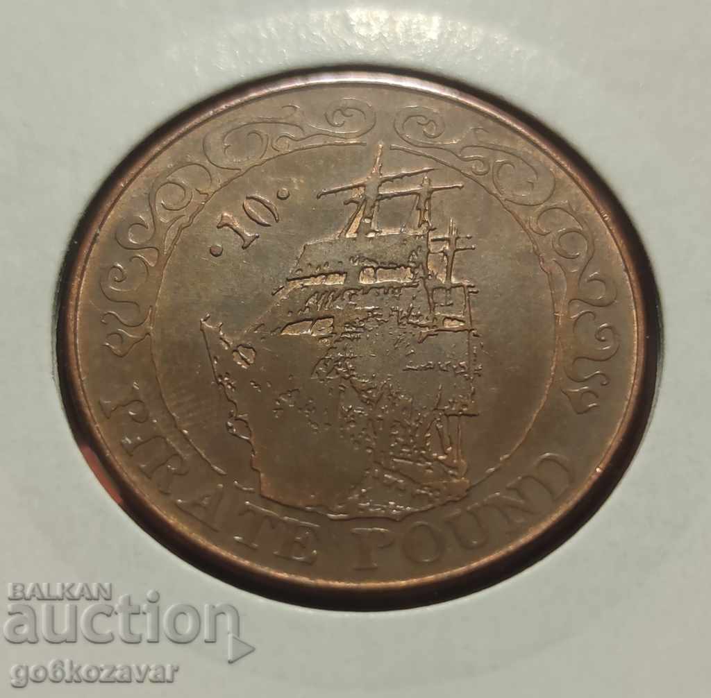 Pirate Pound Germania medalie-jeton-monedă! cu preț 12.00 BGN | € 6.14 Pirate Pound Germania medalie-jeton-monedă! cu preț 12.00 BGN | € 6.14