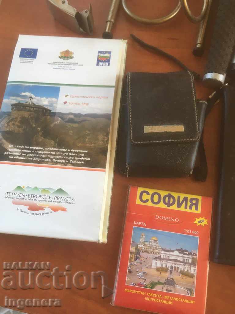 LOT OF THINGS TELEPHONE CASE STAND, ETC. - 6 LOT OF THINGS TELEPHONE CASE STAND, ETC. - 6