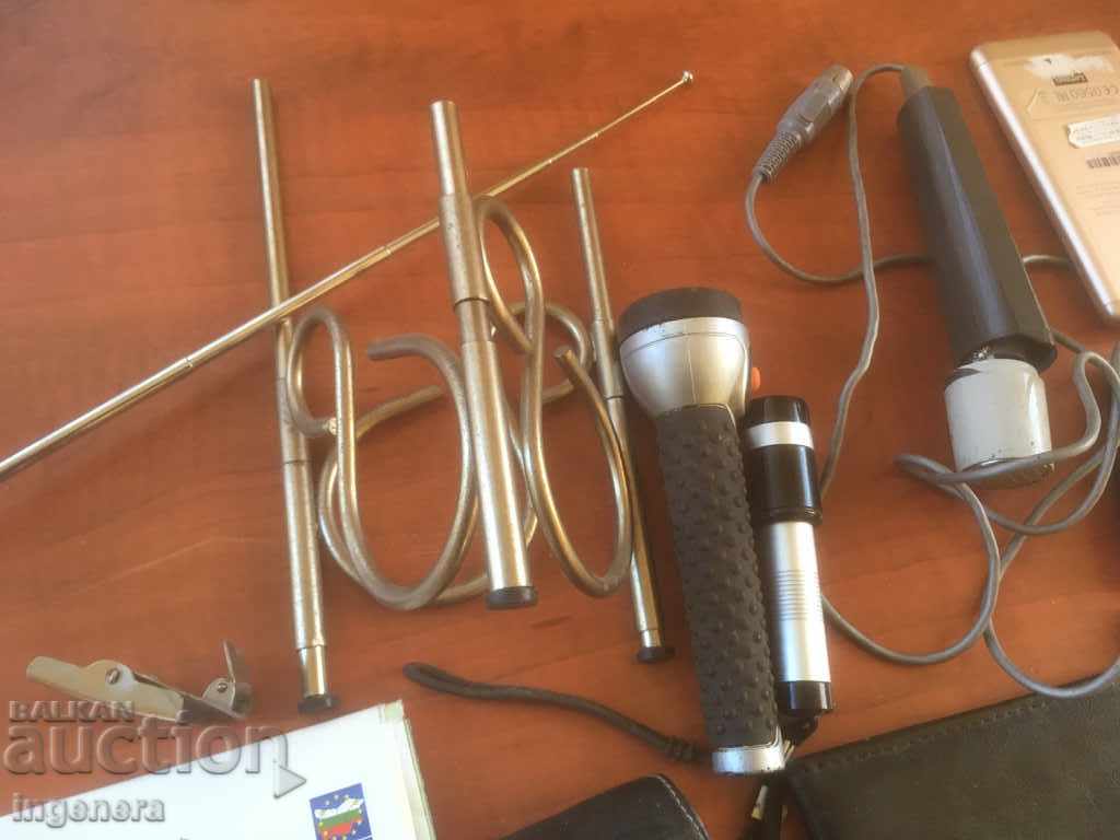 LOT OF THINGS TELEPHONE CASE STAND, ETC. - 7 LOT OF THINGS TELEPHONE CASE STAND, ETC. - 7