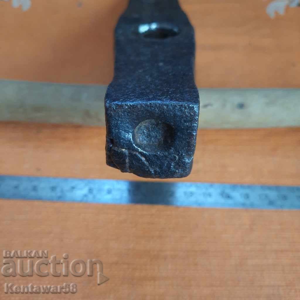 Antique wrought stone stone hammer. - 5 Antique wrought stone stone hammer. - 5
