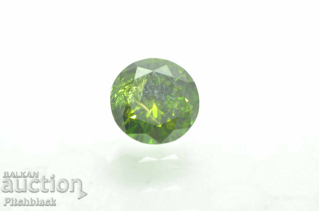 Diamant verde certificat - 0,96 carate
