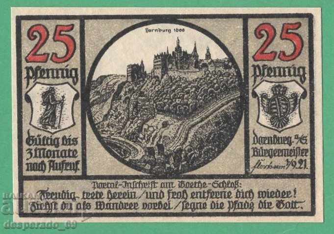 (¯` '• .¸NOTGELD (gr. Dornburg) 1921 UNC -25 pfennig¸. •' ´¯) with price 2.50 BGN | € 1.28 (¯` '• .¸NOTGELD (gr. Dornburg) 1921 UNC -25 pfennig¸. •' ´¯) with price 2.50 BGN | € 1.28
