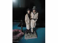 Ρετρό όμορφο ειδώλιο φιγούρα