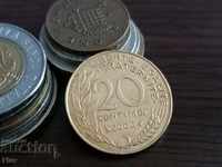 Moneda - Franța - 20 de centime 2000.