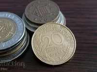 Coin - Γαλλία - 20 εκατοστά 1964