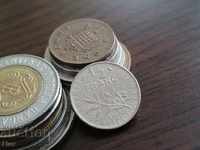 Монета - Франция - 1/2 (половин) франк | 1968г.