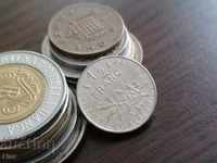 Coin - France - 1/2 (half) franc 1986