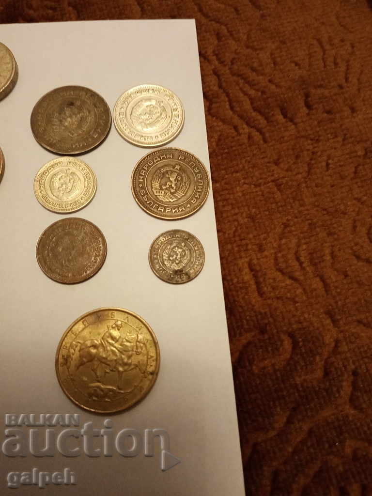 ЛОТ МОНЕТИ - ТУРЦИЯ/БЪЛГАРИЯ - 16 бр. - 2.50 лв. - 5 ЛОТ МОНЕТИ - ТУРЦИЯ/БЪЛГАРИЯ - 16 бр. - 2.50 лв. - 5