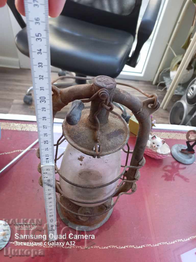 OLD GERMAN GAS LAMP LANTERN with price 100.00 BGN | € 51.13 OLD GERMAN GAS LAMP LANTERN with price 100.00 BGN | € 51.13