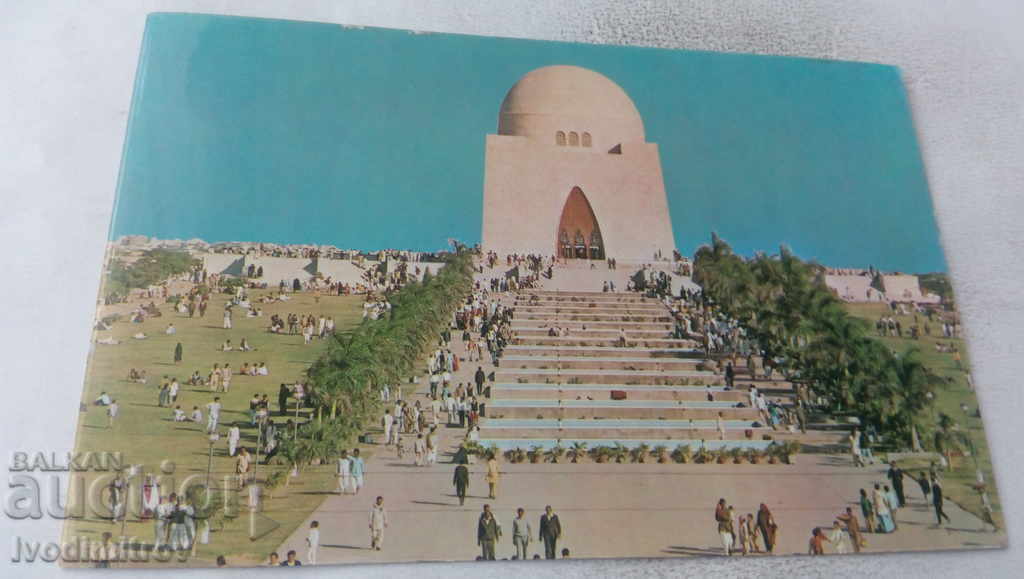 Carte poștală Karachi Mausoleum of Quaid-a-Azam 1983