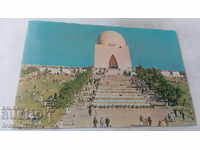 Postcard Karachi Mausoleum of Quaid-a-Azam 1983