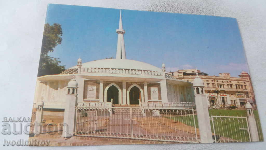 Postcard Lahore Masjid-e-Shfhada (Martyrs Mosque)