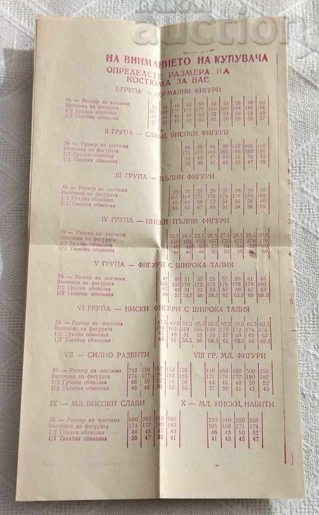 VARNA FACTORY "DRUZHBA" QUESTIONNAIRE 1973 with price 4.00 BGN | € 2.05 VARNA FACTORY "DRUZHBA" QUESTIONNAIRE 1973 with price 4.00 BGN | € 2.05